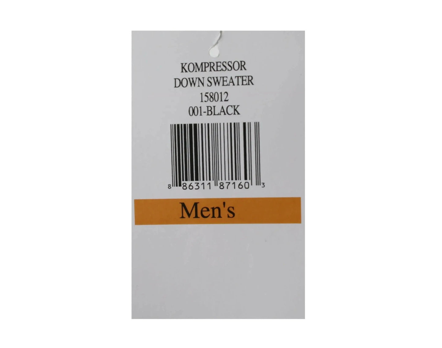 Spyder Kompressor Down Men Jacket Black by NYCMode