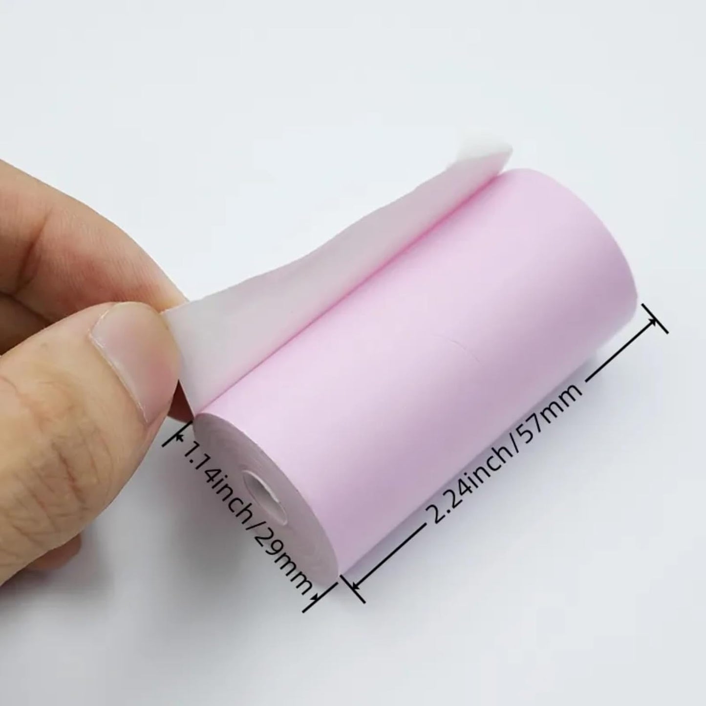 58mm Thermal Photo Paper Rolls – Compatible with Paperang & Peripage, Color Printing Paper for Mini Mobile Photo Printers, 3-Pack for Portable Inkless Printing.