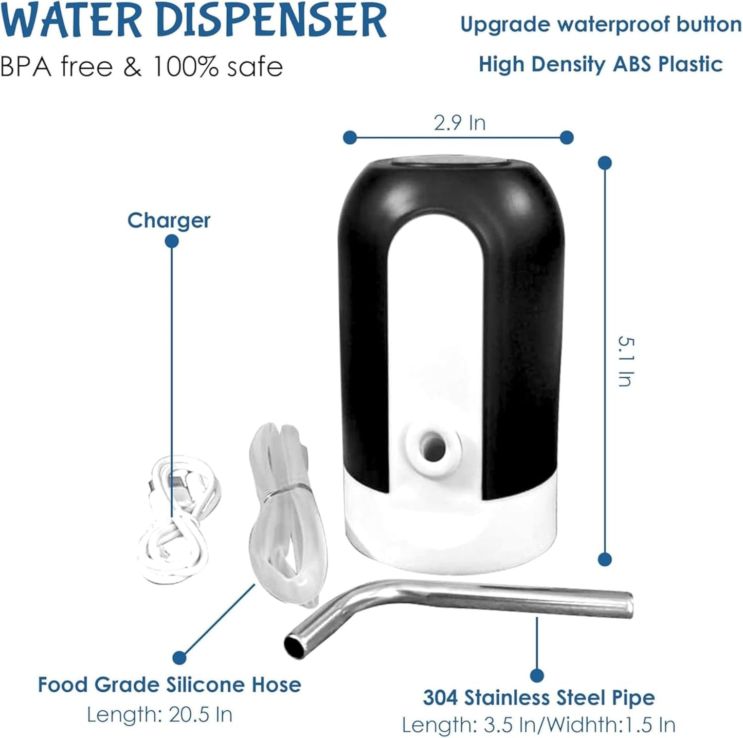 Manual Hand Press Water Dispenser Pump