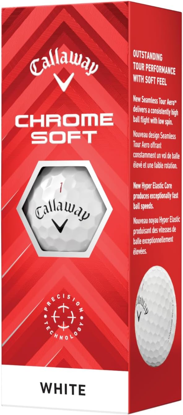 Callaway Chrome Soft Golf Balls, 12-pack