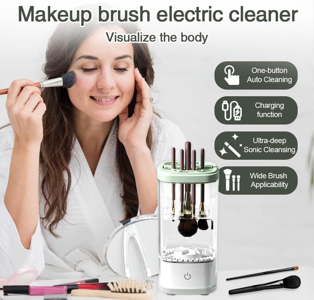 Automatic Makeup Brush Cleaner Machine