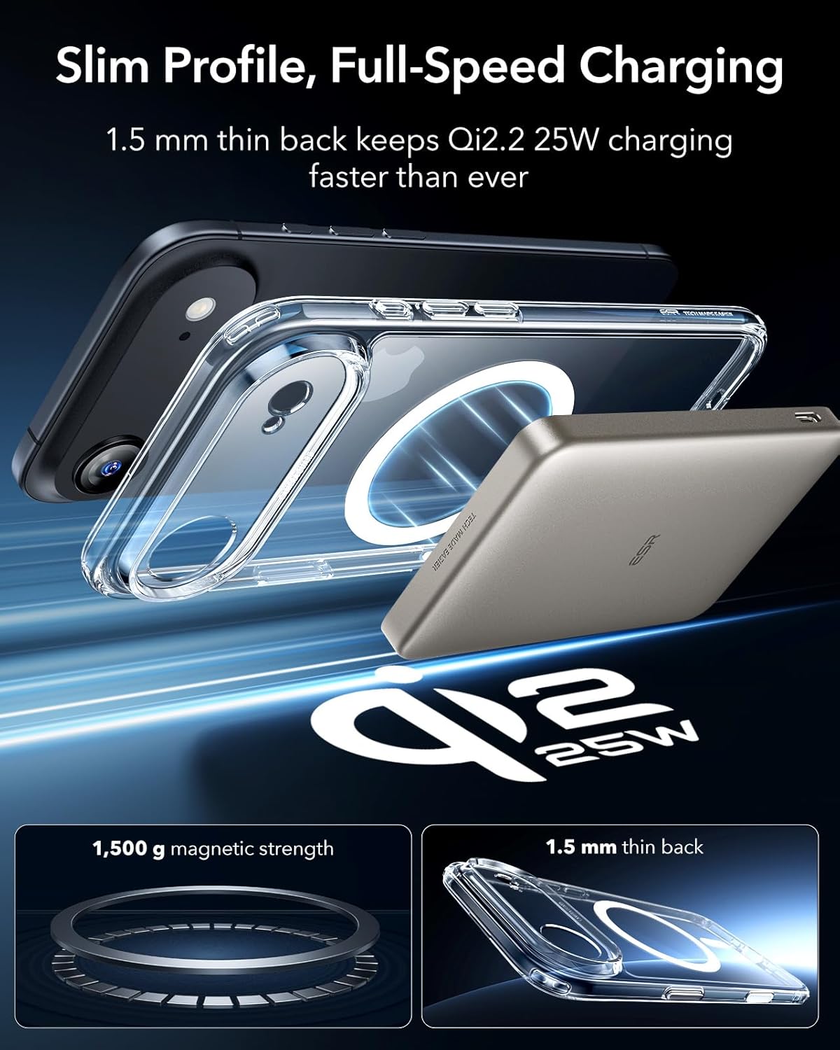 for iPhone 17 Pro Max Case, Camera Control, Compatible with MagSafe, Shockproof Military-Grade Protection, Magnetic Phone Case for iPhone 17 Pro Max