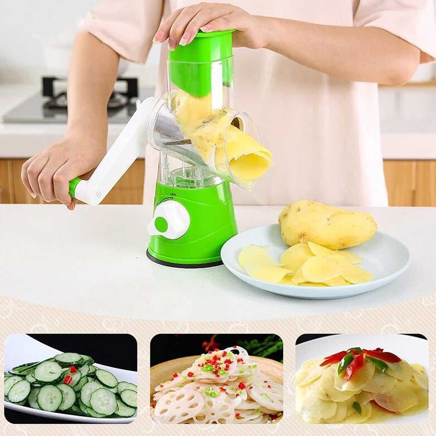 Premium Cheese Grater with Ergonomic Handle | Stainless Steel, Easy to Clean, Multi-Purpose Kitchen Tool | Ideal for grating cheese, vegetables, chocolate, and zesting fruits.