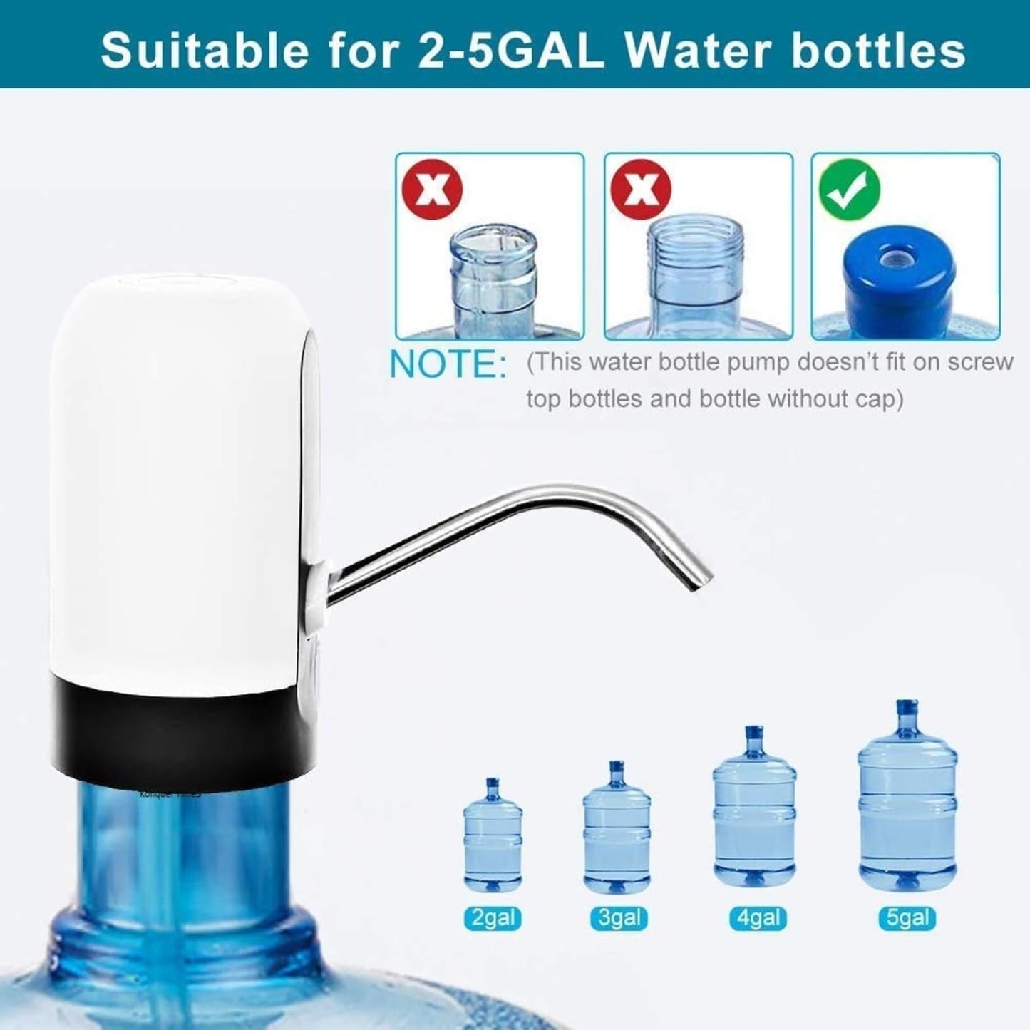 Manual Hand Press Water Dispenser Pump
