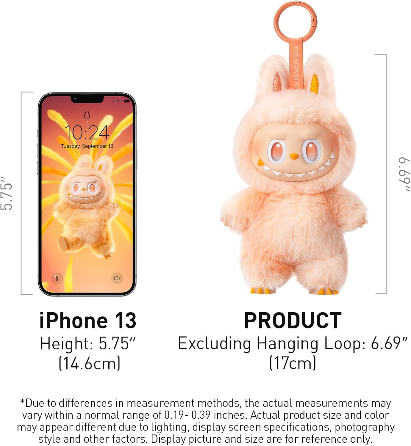 The Monsters Big into Energy Series-Vinyl Plush Pendant Blind Box, Blind Box Figures, Random Design Action Figures Collectible Toys Home...