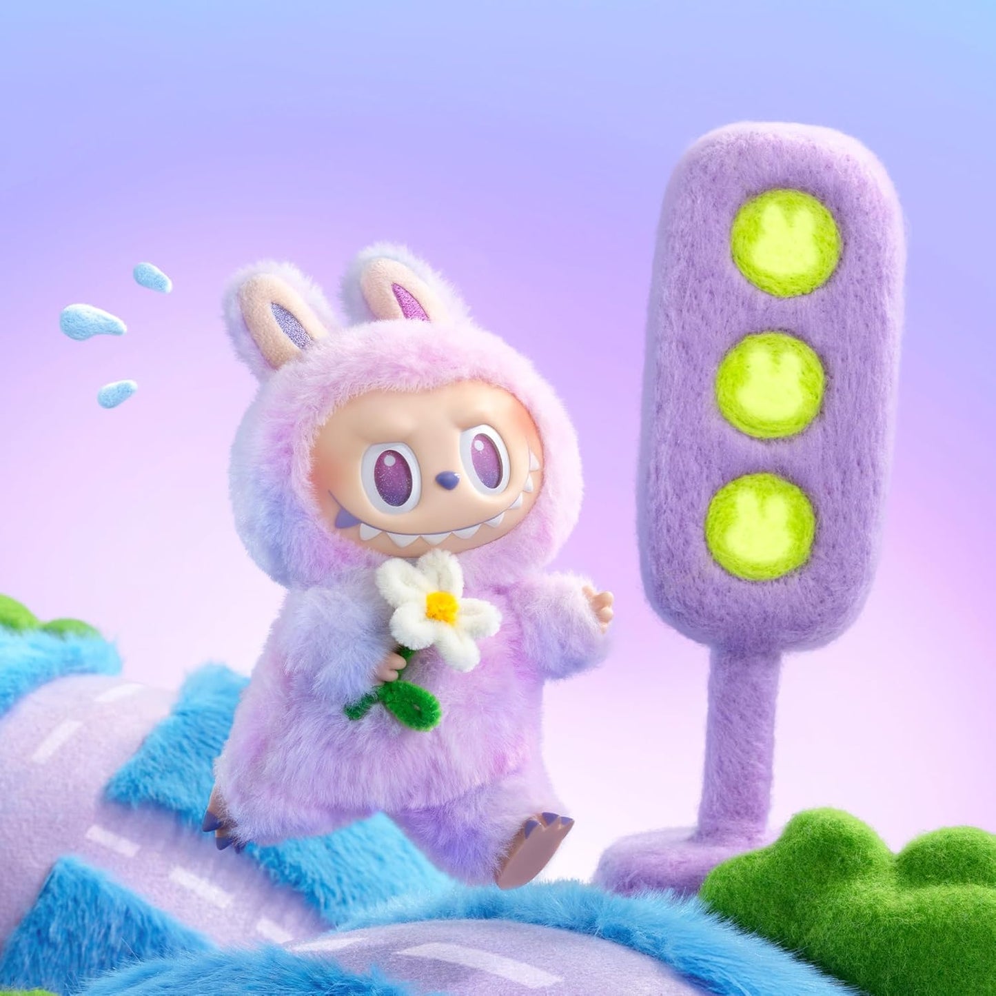 The Monsters Big into Energy Series-Vinyl Plush Pendant Blind Box, Blind Box Figures