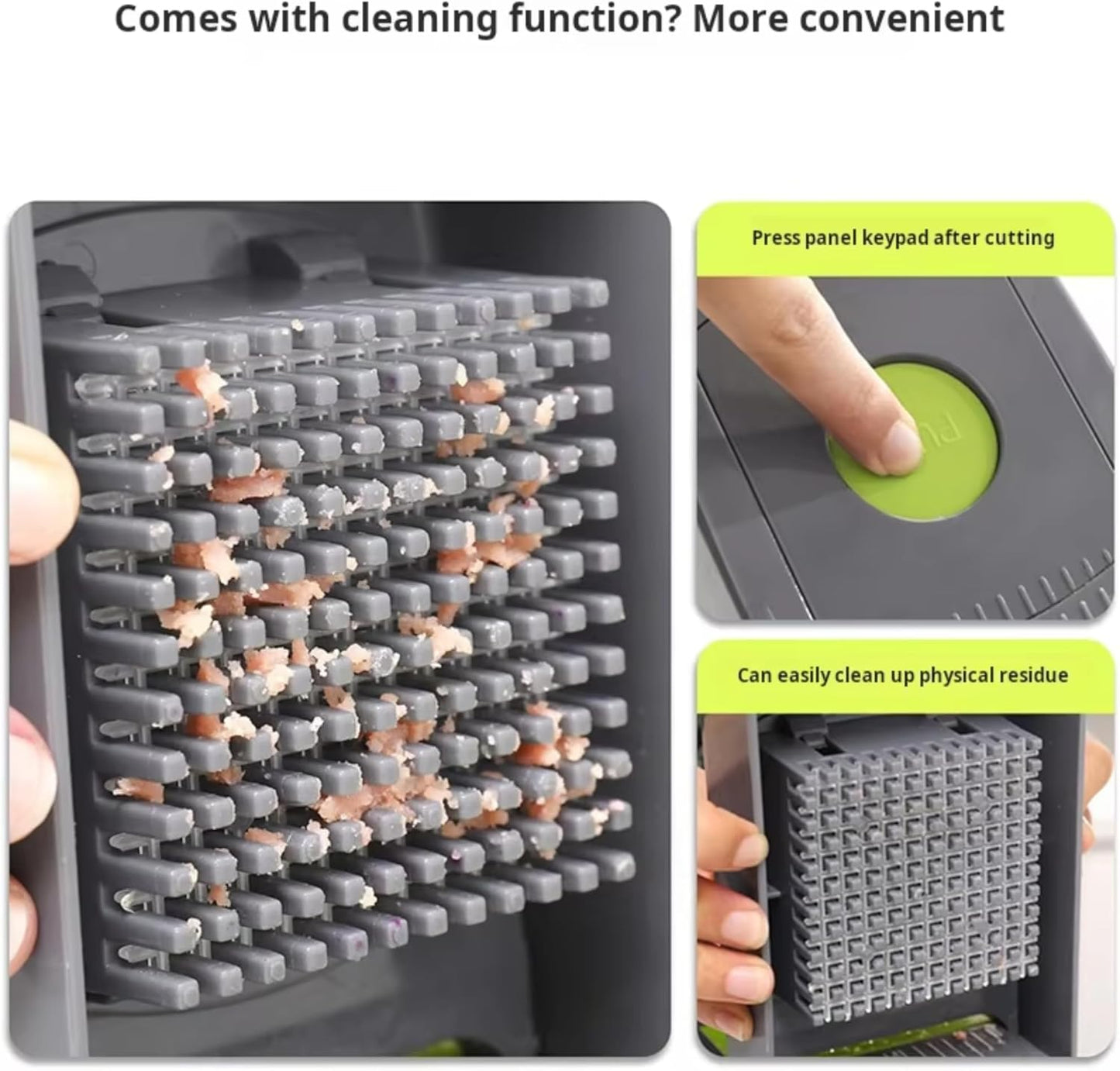 15-in-1 Vegetable Chopper & Slicer with Garlic Grater – Multifunctional Food Cutter, Stainless Steel Blades, Veggie Dicer, Onion Chopper, Mandoline Slicer, Kitchen Gadgets.
