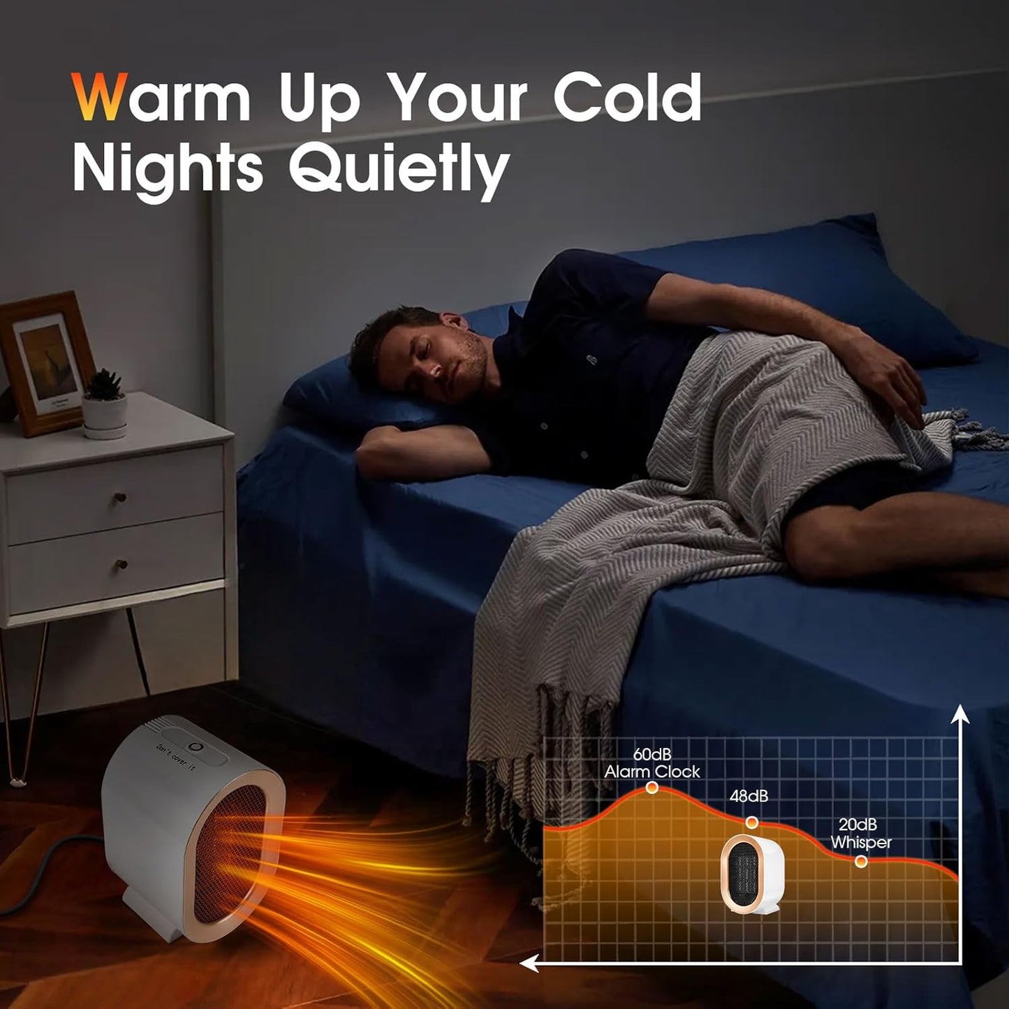 Electric Space Heater for Office,