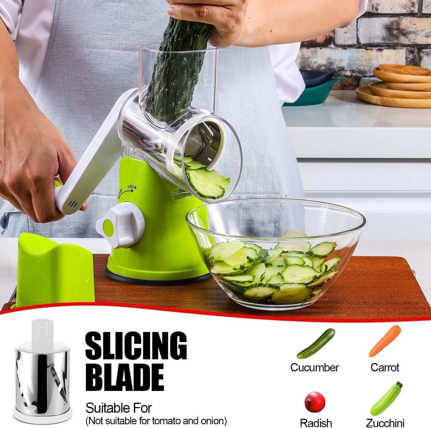 Premium Cheese Grater with Ergonomic Handle | Stainless Steel, Easy to Clean, Multi-Purpose Kitchen Tool | Ideal for grating cheese, vegetables, chocolate, and zesting fruits.