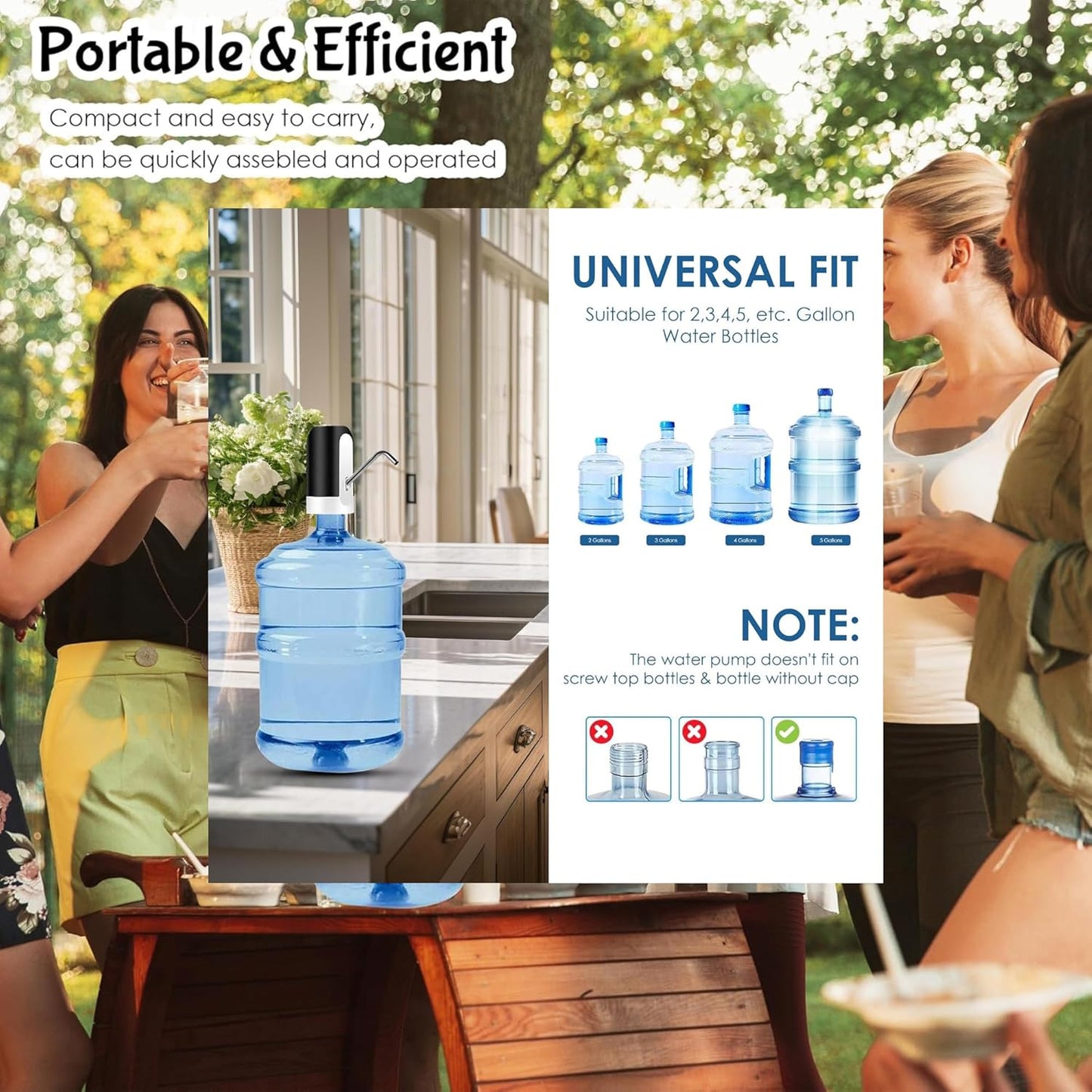 Manual Hand Press Water Dispenser Pump