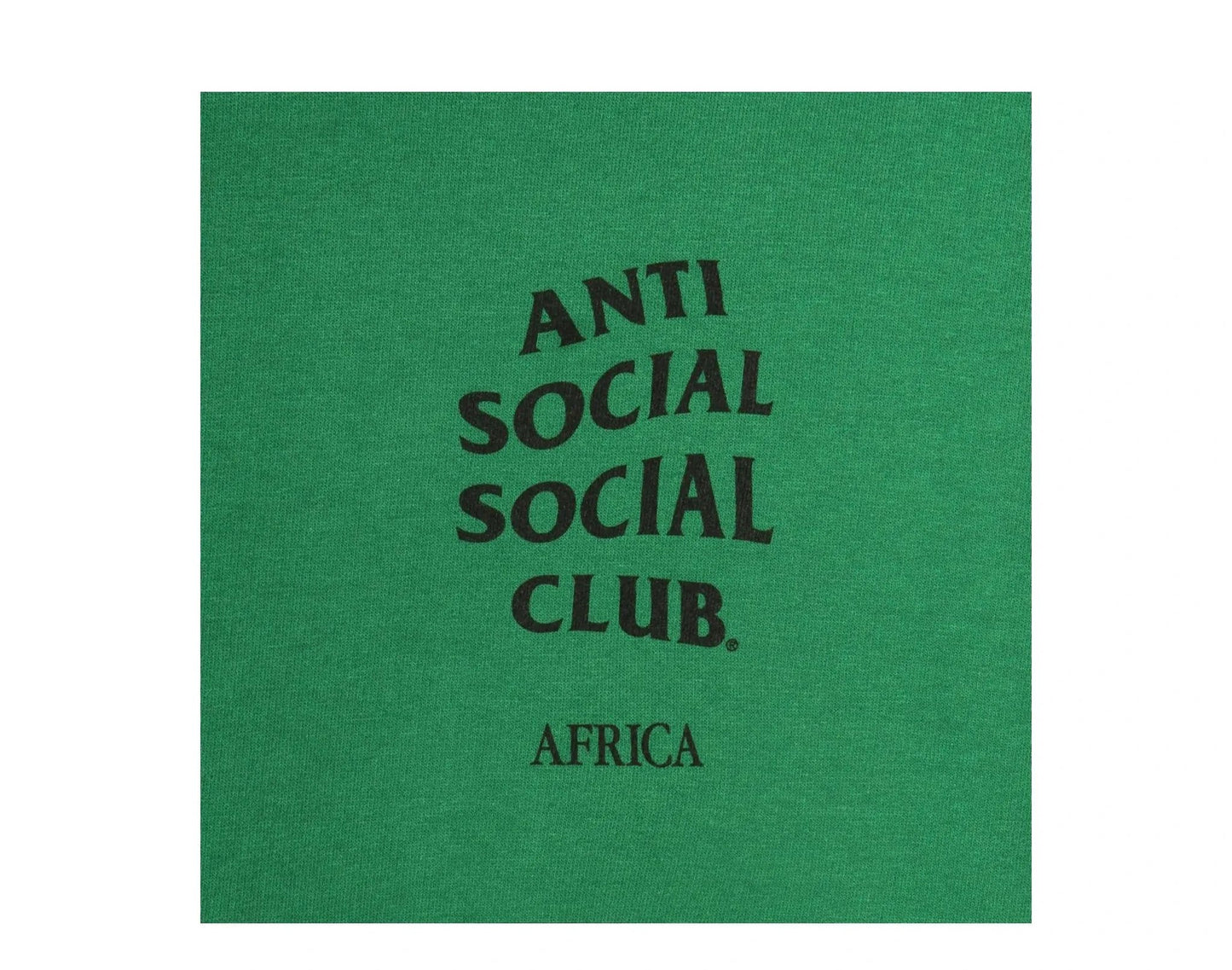 Anti Social Social Club Africa Men Hoodie Green by NYCMode