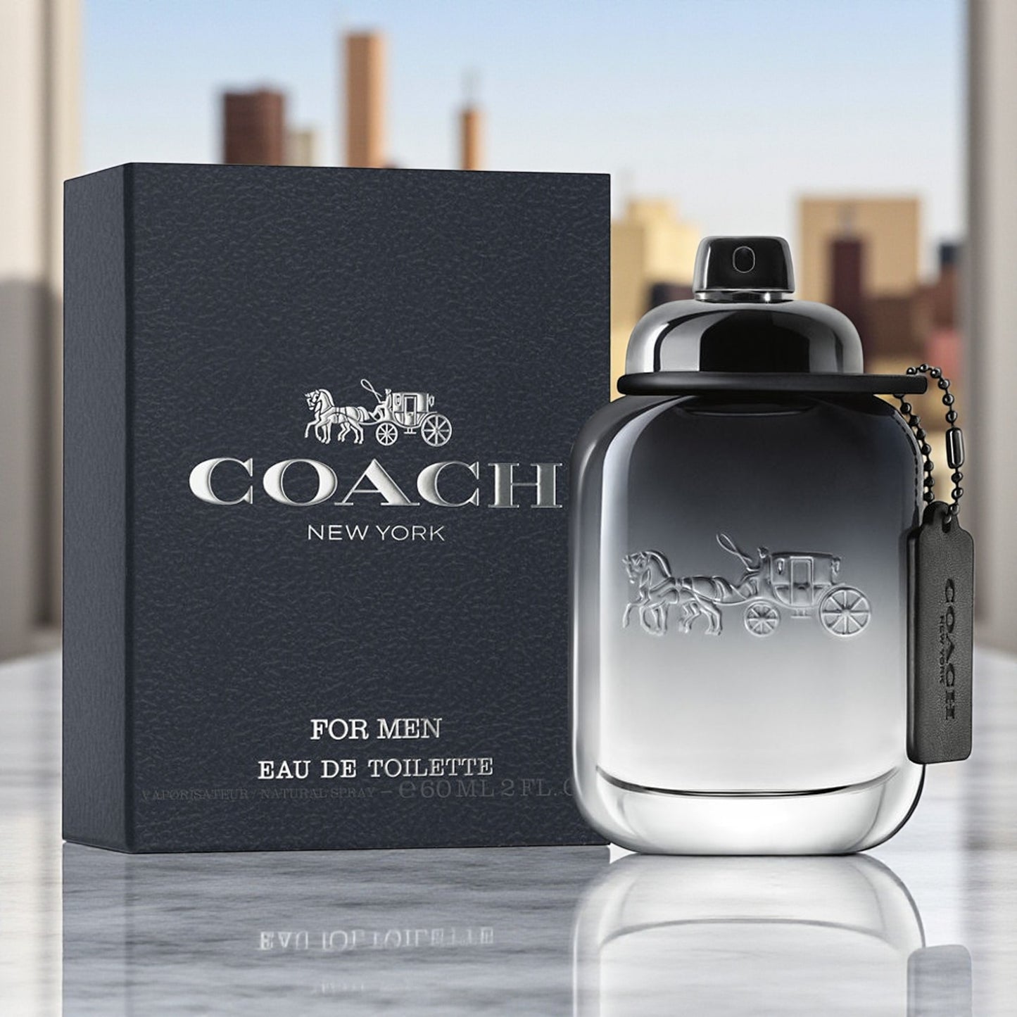 COACH NEW YORK 2 OZ EAU DE TOILETTE SPRAY FOR MEN