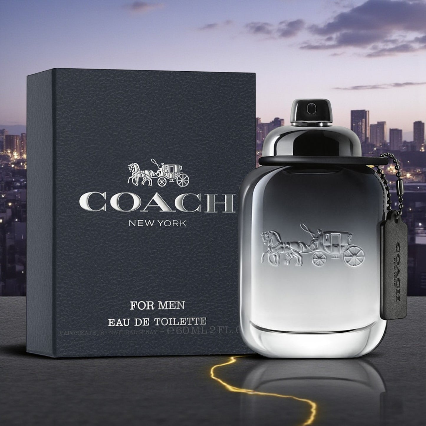 COACH NEW YORK 2 OZ EAU DE TOILETTE SPRAY FOR MEN