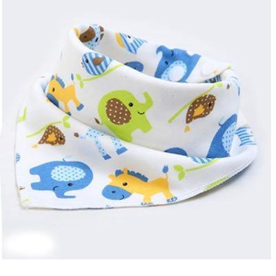 Baby Bibs Cute Cartoon Pattern bib Burp Cloths Saliva Towel Cotton Infant Burp Cloths Bib For Kids