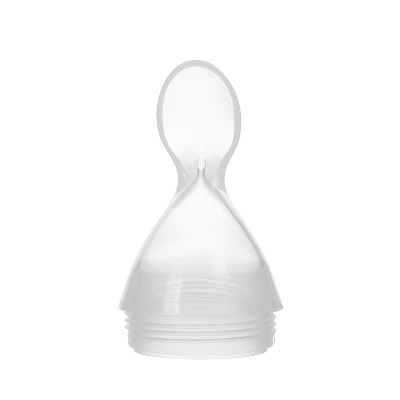 New Modern Baby Bottle Spoon Feeder Dropper Silicone Spoons for Feeding Medicine Kids Toddler Cutlery Utensils Children Accessories Newborn Bottle Spoon Ideal For Travel