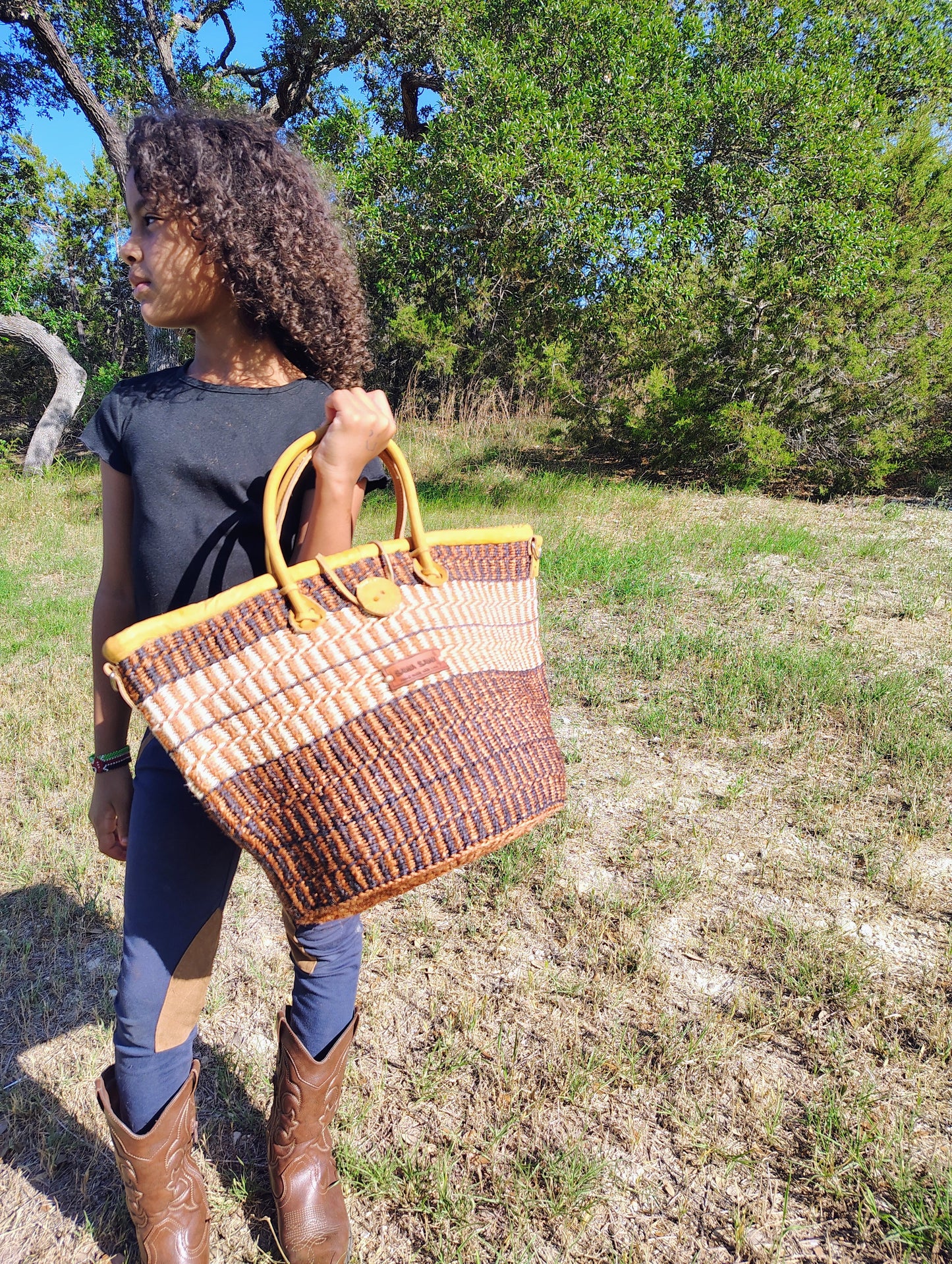 Life Medium Handmade Sisal Basket Tote