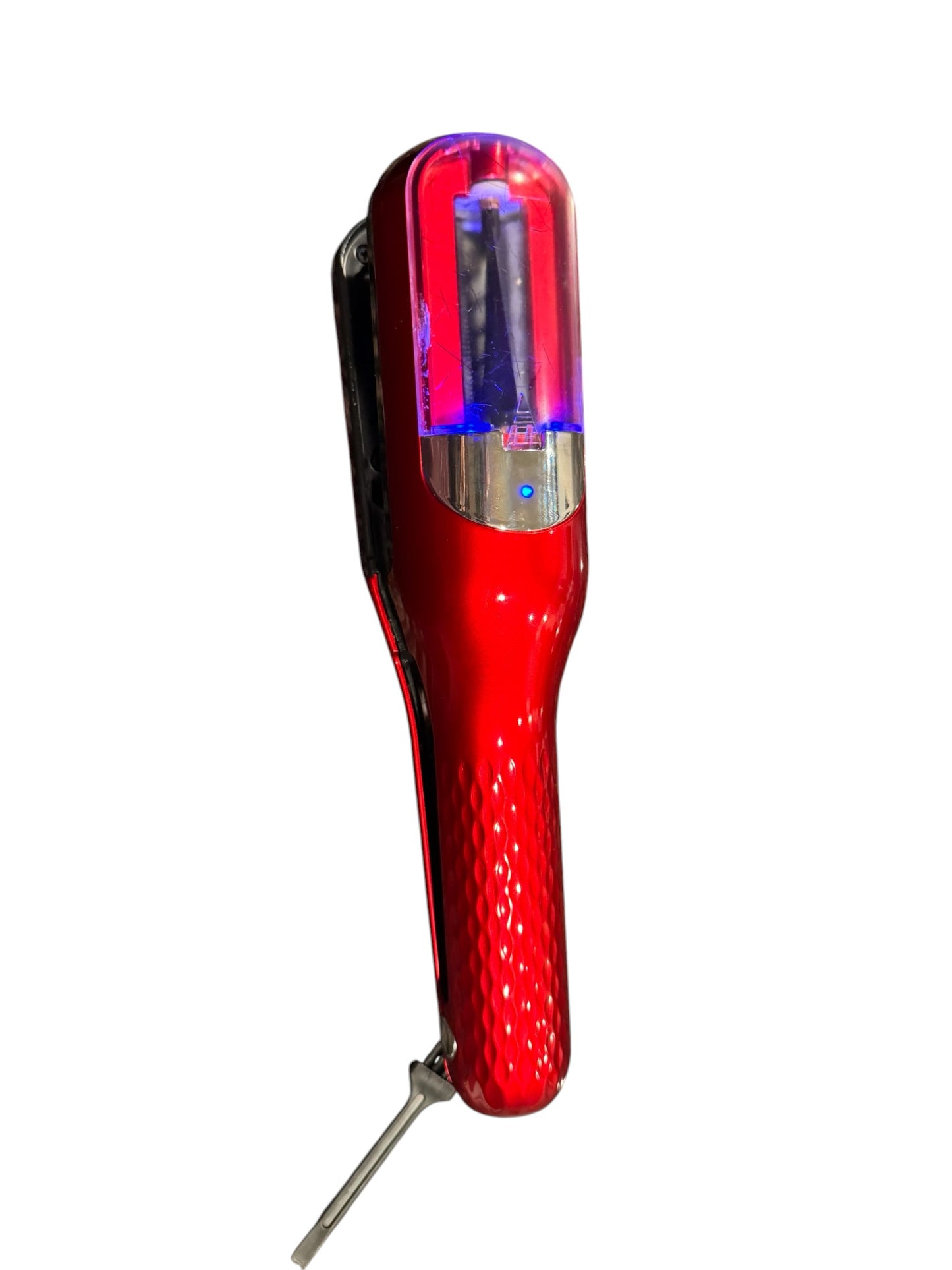 The Original Cordless Split End Hair Trimmer Automatic Rechargeable Home Tool Hair Clipper 2-in-1 for Dry Damaged Splitting Broken Brittle Straight Curly Frizzy Beauty - Red