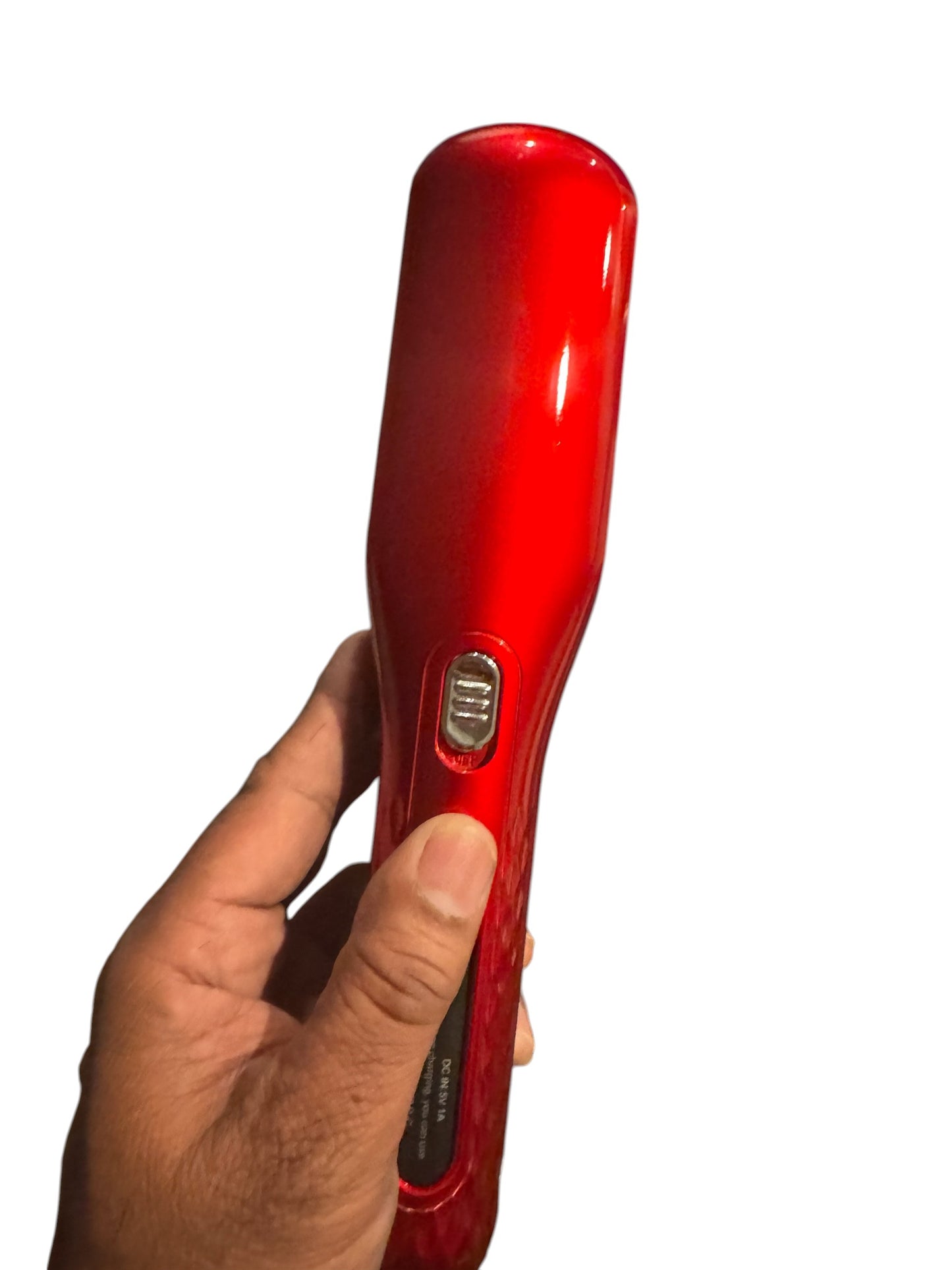 The Original Cordless Split End Hair Trimmer Automatic Rechargeable Home Tool Hair Clipper 2-in-1 for Dry Damaged Splitting Broken Brittle Straight Curly Frizzy Beauty - Red