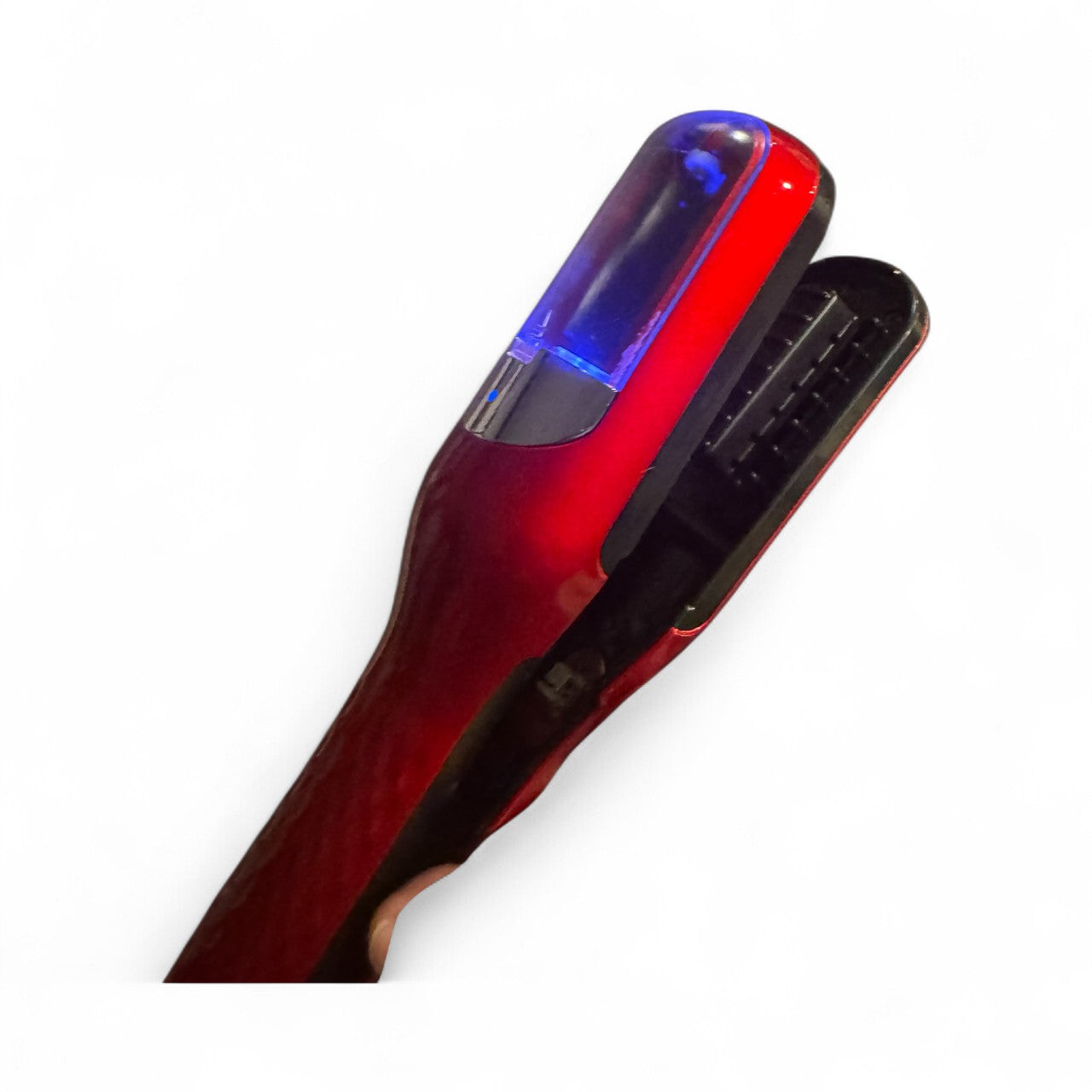 The Original Cordless Split End Hair Trimmer Automatic Rechargeable Home Tool Hair Clipper 2-in-1 for Dry Damaged Splitting Broken Brittle Straight Curly Frizzy Beauty - Red