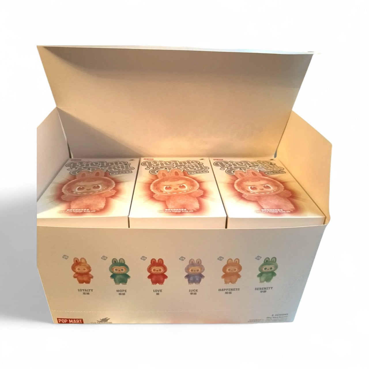 The Monsters Big into Energy Series-Vinyl Plush Pendant Blind Box, 6PCs Blind Box Figures, Random Design Action Figures Collectible Toys Home Decorations, Whole Set 6