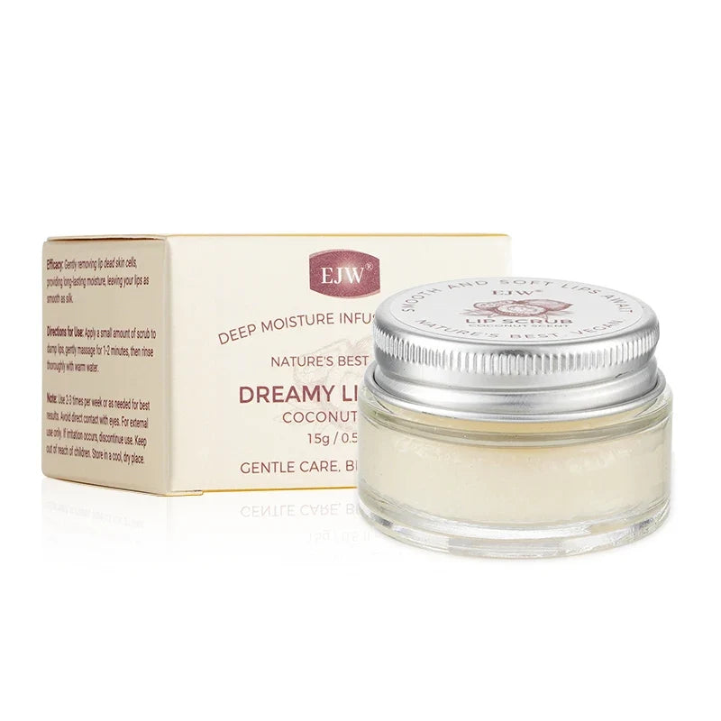 Strawberry Lip Scrub & Repair, Exfoliator & Moisturizer for Chapped, Dry and Flaky Lips,Sugar Lip Scrub Improve Dullness Remove.