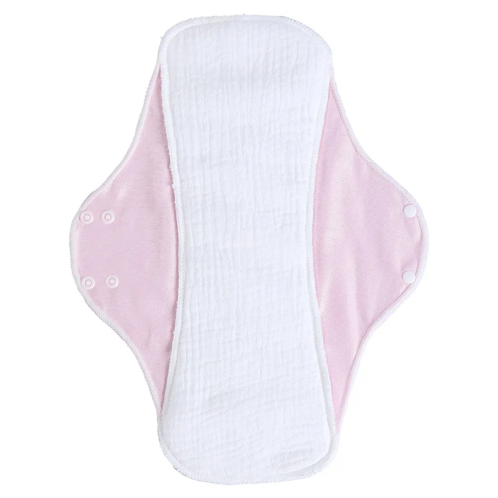 AIO Large Washable Graphene Incontinence Pads Cotton Panty Liner Heavy-flow Menstrual Pads Cloth Tampons Urinary Sanitary Pads