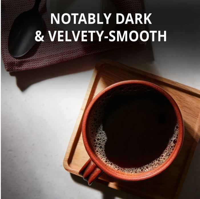 Folgers Dark Roast Ground Coffee, Black Silk, 40.3 oz