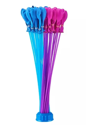 Zuru Bunch O Balloons 400+ Rapid-Fill Self-Tying Recyclable Water Balloons, 12 Stems