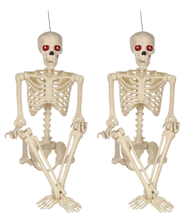 Talking Skeletons, Set of 2