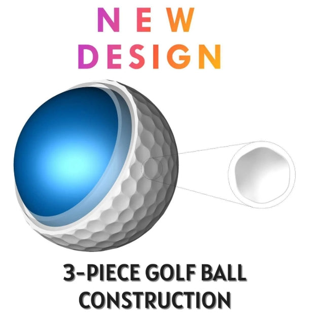 Member's Mark 3-Piece Golf Ball, 24 Balls