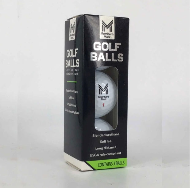 Member's Mark 3-Piece Golf Ball, 24 Balls