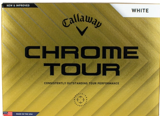 Callaway Chrome Tour Golf Balls, 12-pack