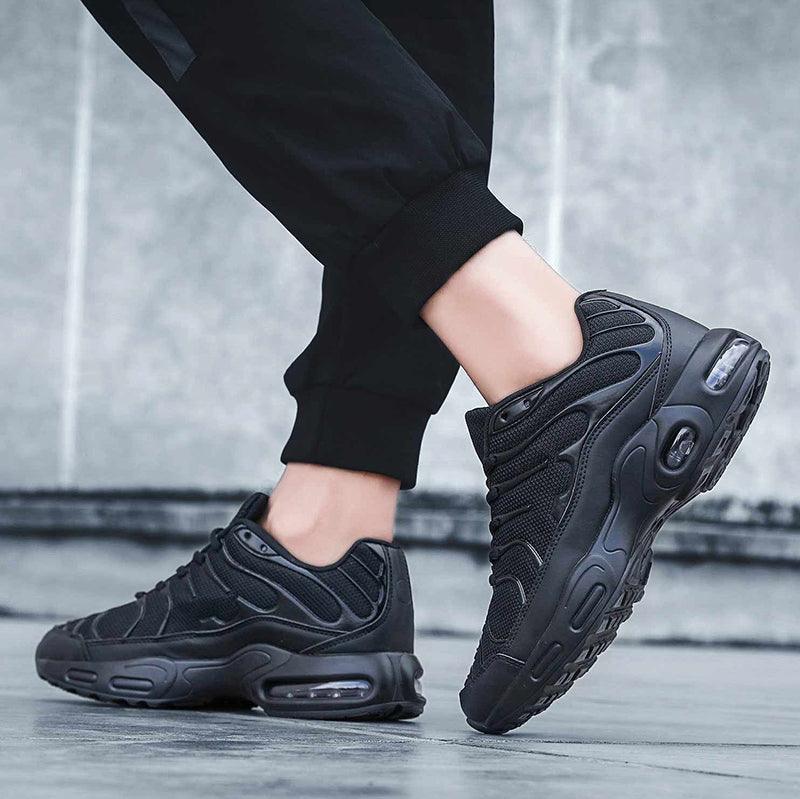 Mens Air Cushion Mesh Breathable Running Shoes Outdoor Sports Athletic Walking Workout Sneakers Fashion Sport Gym Jogging Tennis Fitness Sneaker