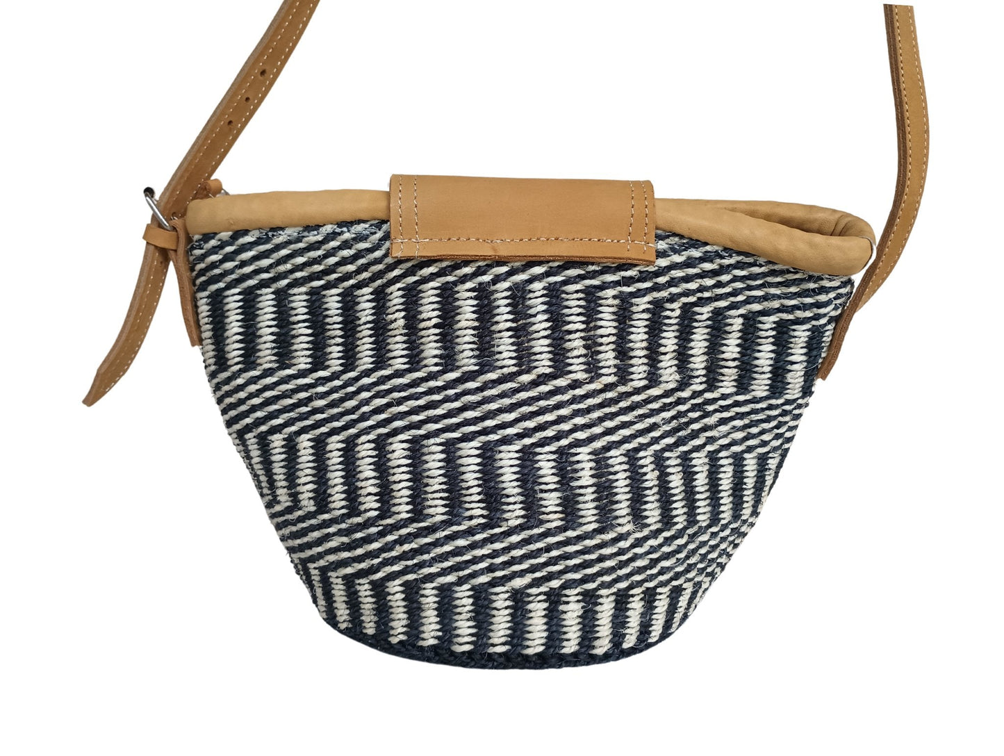 Small Balance Handcrafted Sisal Straw Crossbody Bag