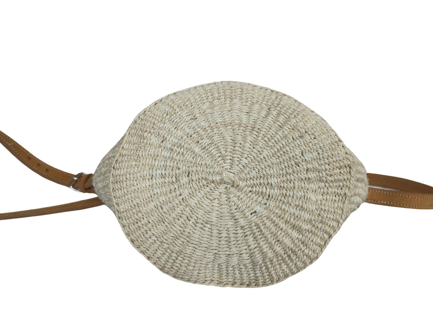 Life Top Handcrafted Sisal Straw Crossbody Bag
