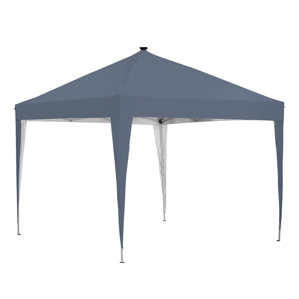 Ainfox 10 x 10 ft Pop-Up Canopy Tent Solar Power Led Light Portable Tailgating Party Tents