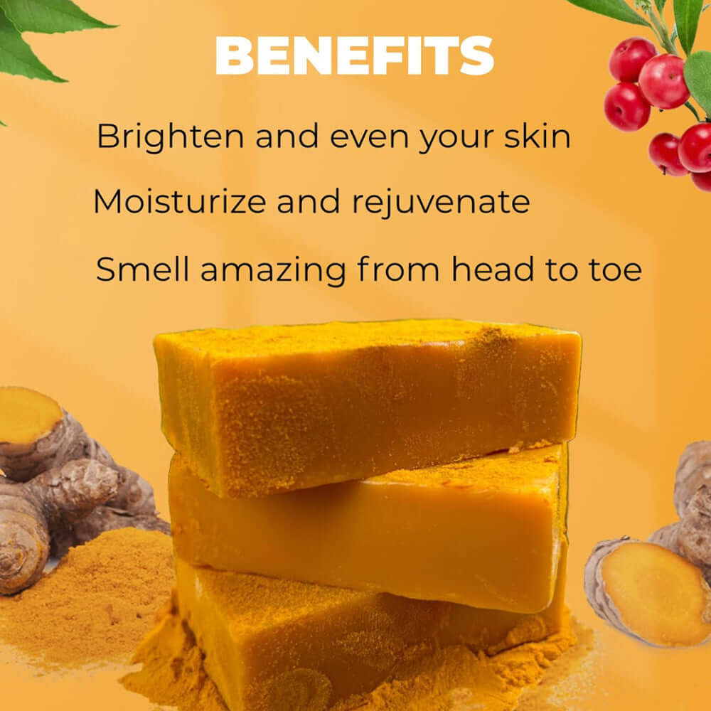 Turmeric Kojic Soap Turmeric Kojic Acid Soap Handmade Skin Products