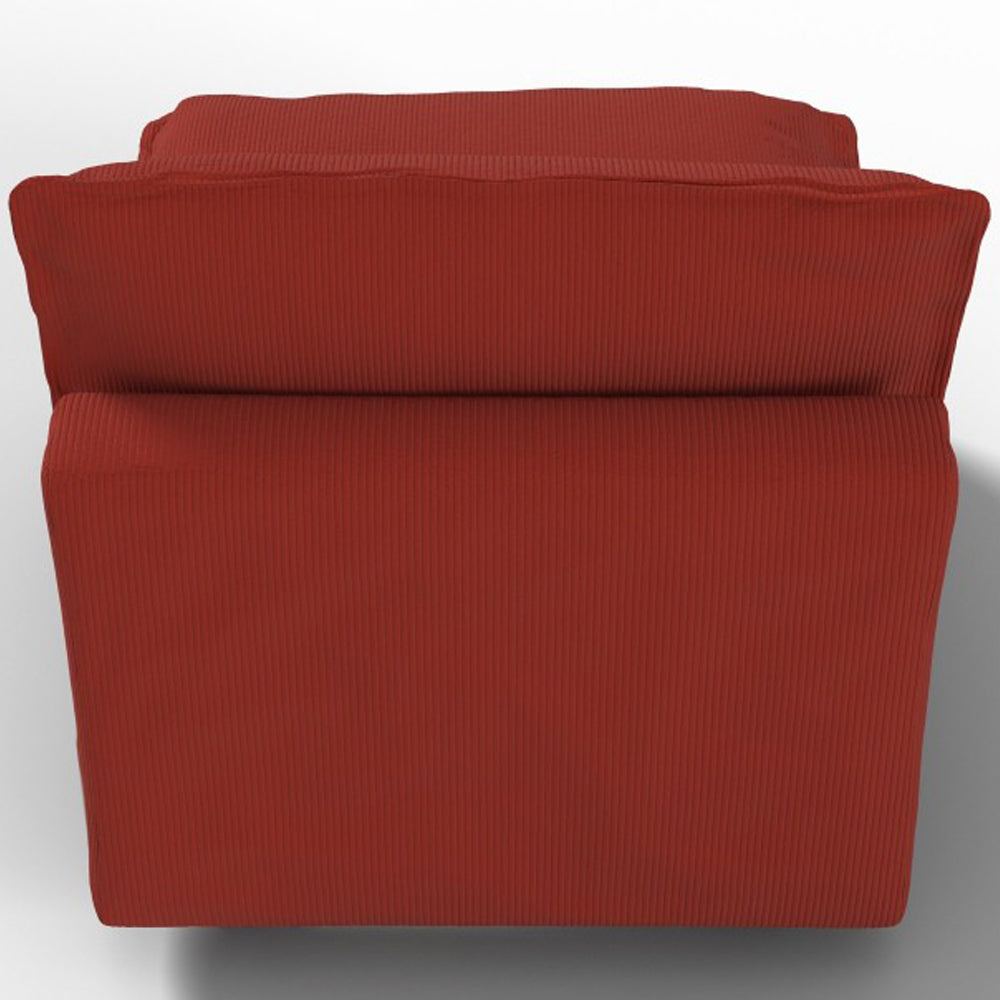 Ainfox Module Sofa Oversized Sectional Sofa Red For Living Room