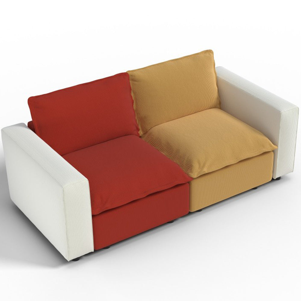 Ainfox 82inch Loveseat Sofa Luxury Sofa For Home,Appartment,Vila