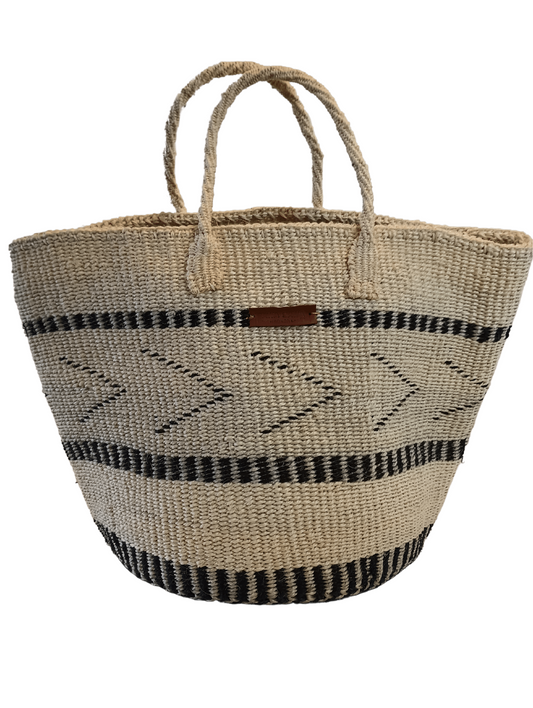 Balance Point Handmade Sisal Basket Tote