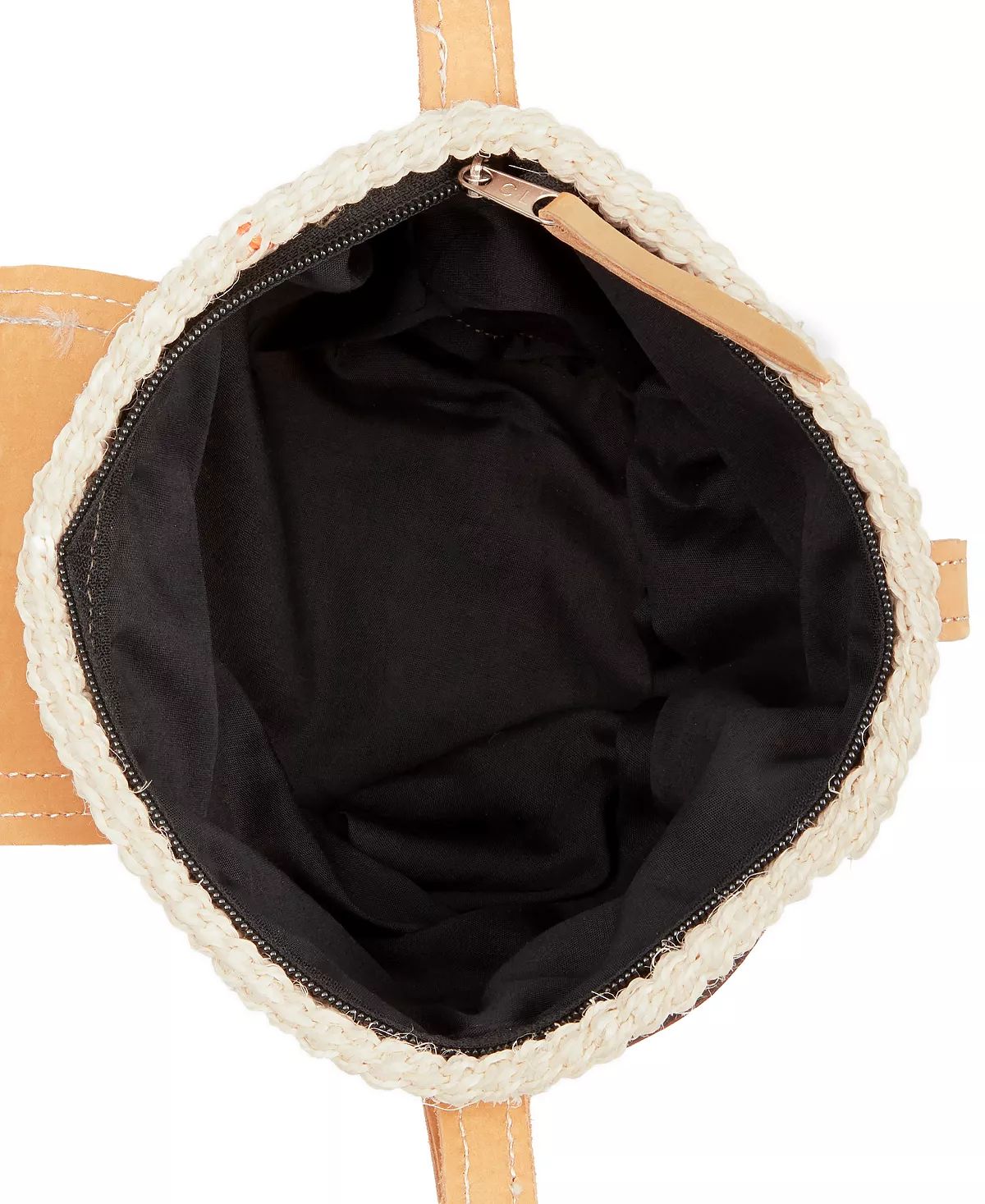 Small Generous Peace Handmade Sisal Crossbody Bag