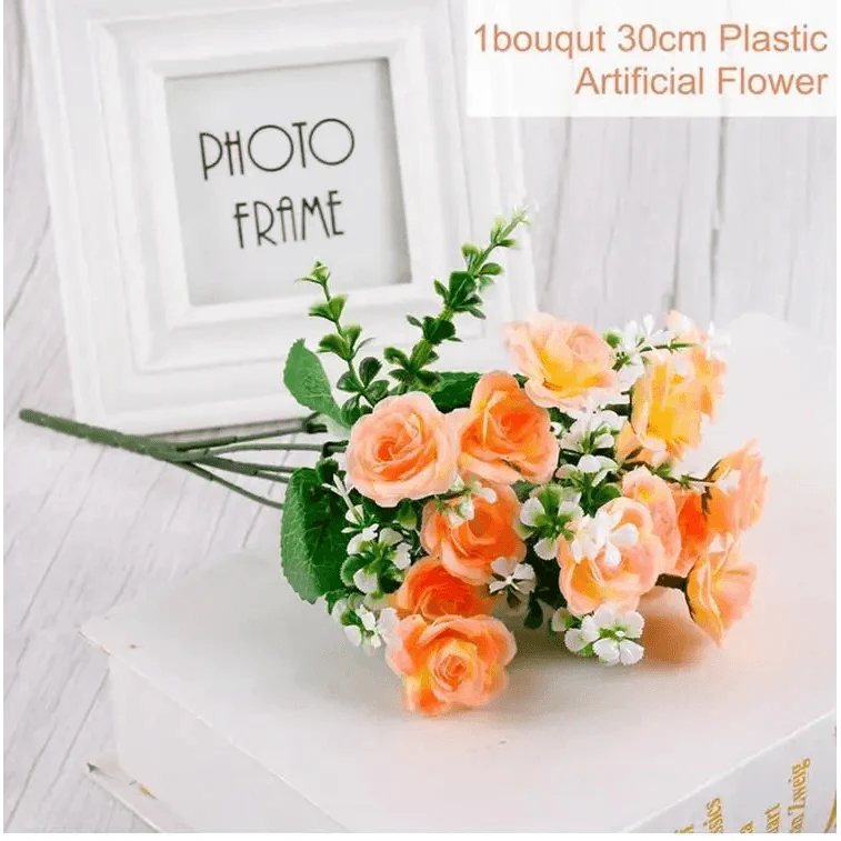 30cm Artificial Silk Peony Flowers Bouquet for Home Decoration -  Faux Christmas Flowers & Wedding Flowers