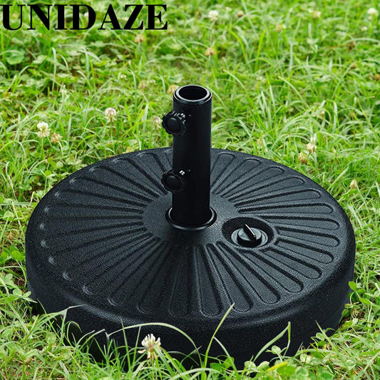 Ainfox Patio Umbrella Bases, Weighted, Heavy Duty, Water Filled