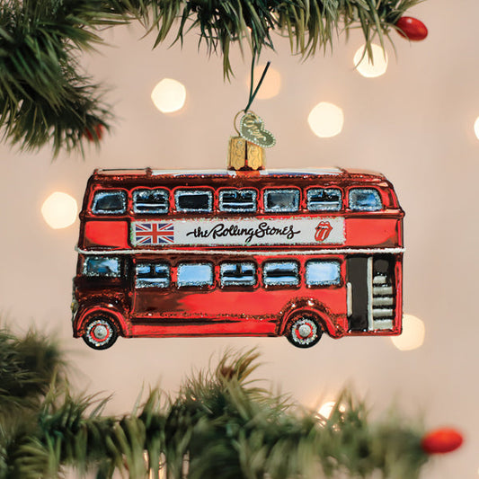 The Rolling Stones British Bus Ornament