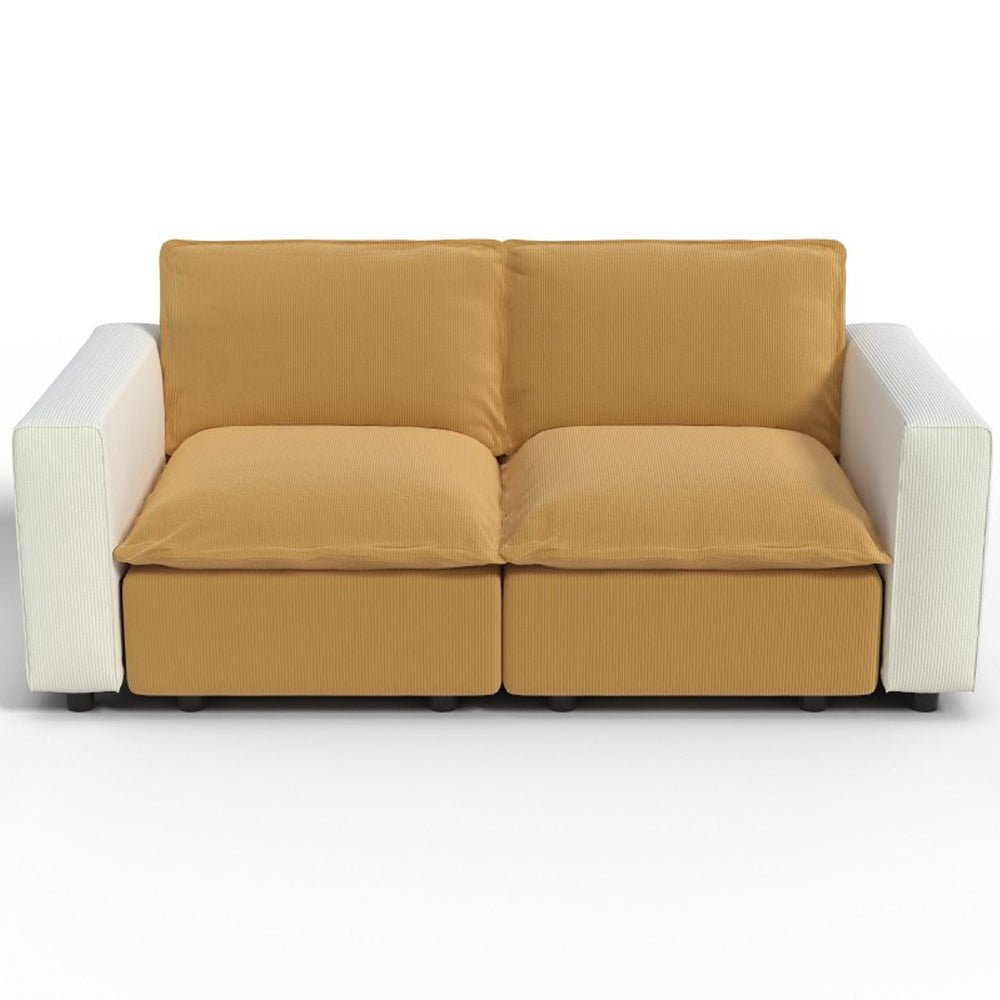 Ainfox 82inch Loveseat Sofa Luxury Sofa For Home,Appartment,Vila