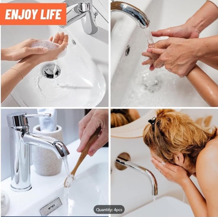 Pop-Up Sink Drain Stopper with SUS304 Stainless Steel Filter Basket, Chrome Silver, Fits 1.1-1.45 in, 2 Pack