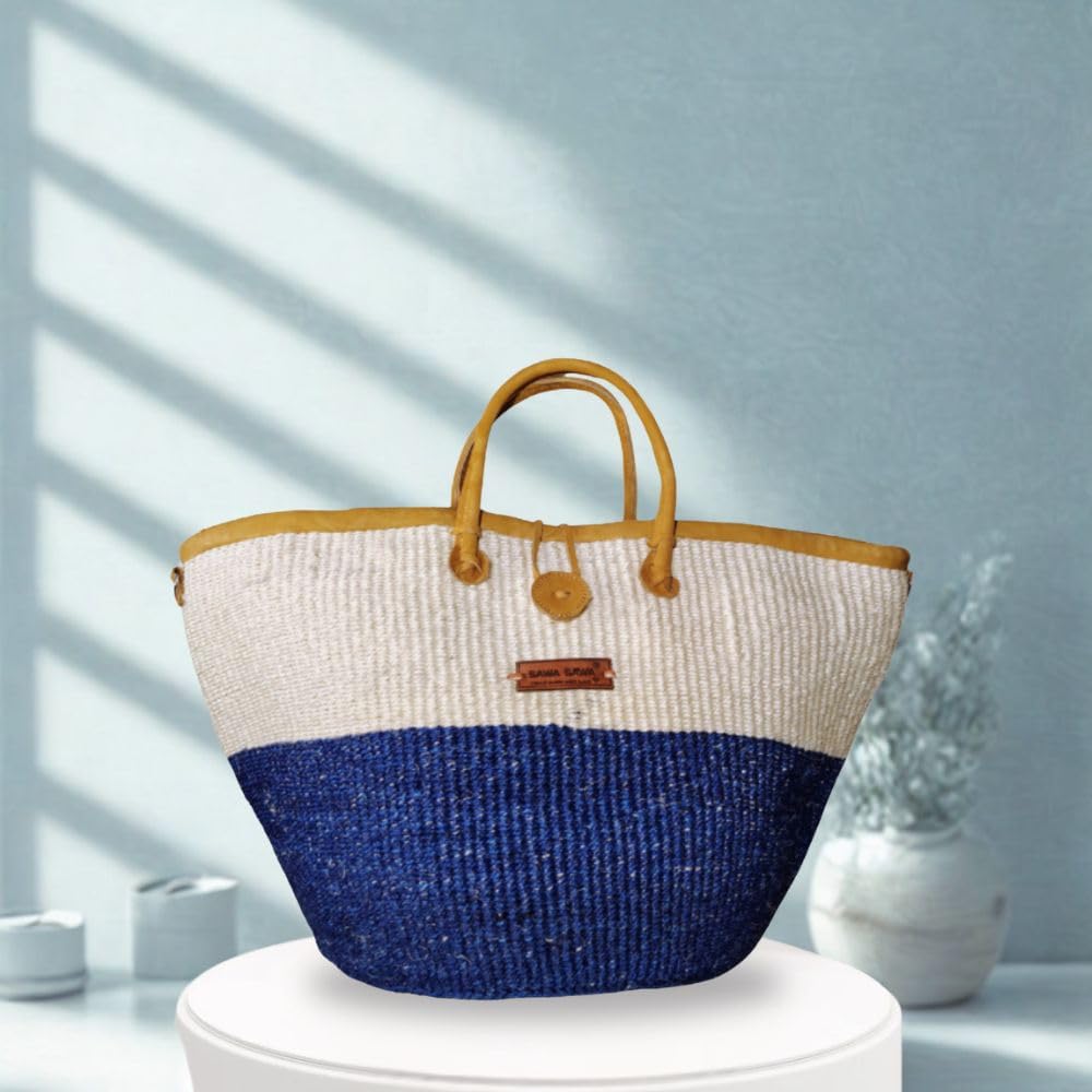 Rain and Peace Nourishment Handmade Sisal Straw Basket