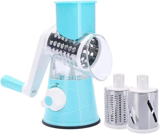 Premium Cheese Grater with Ergonomic Handle | Stainless Steel, Easy to Clean, Multi-Purpose Kitchen Tool | Ideal for grating cheese, vegetables, chocolate, and zesting fruits.