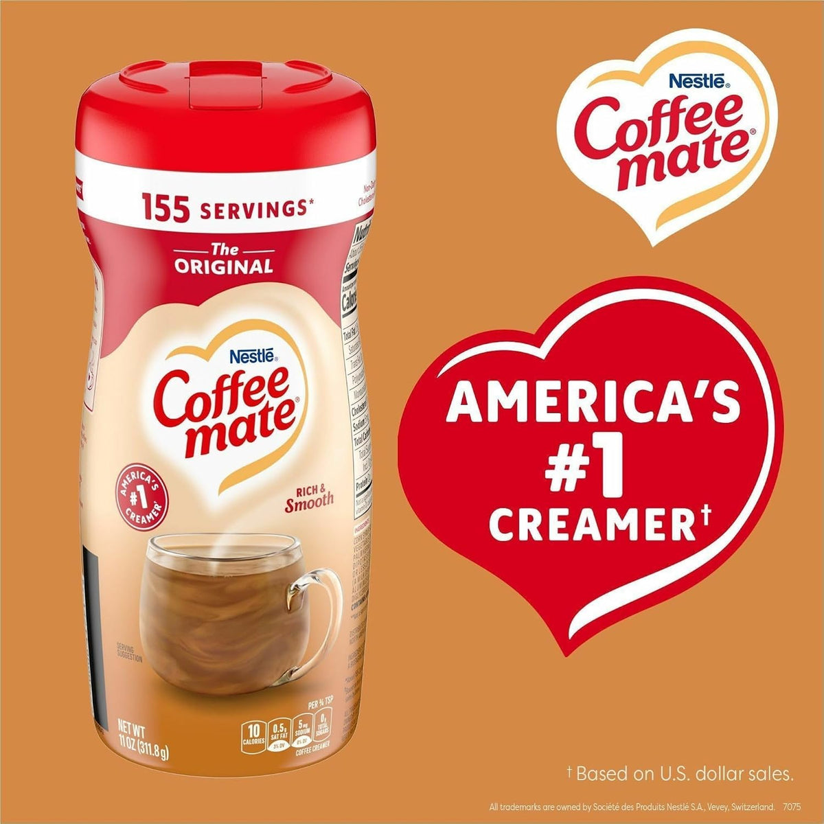 Coffee mate Original Powder Coffee Creamer, 11 Oz
