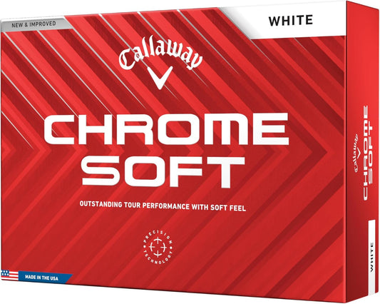 Callaway Chrome Soft Golf Balls, 12-pack